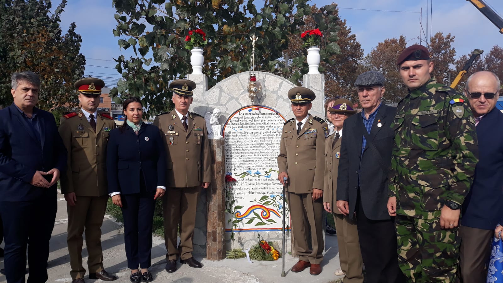 CONSTANȚA: A avut loc sfințirea Monumentului Eroilor căzuți după 1990 în teatrele militare de război – FOTO