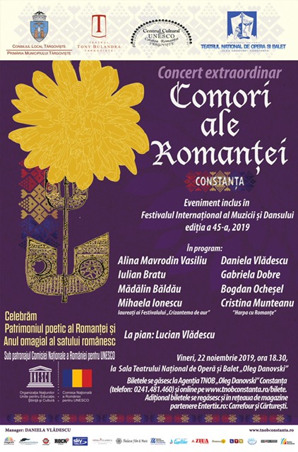 Concert extraordinar de Romanțe la Constanța