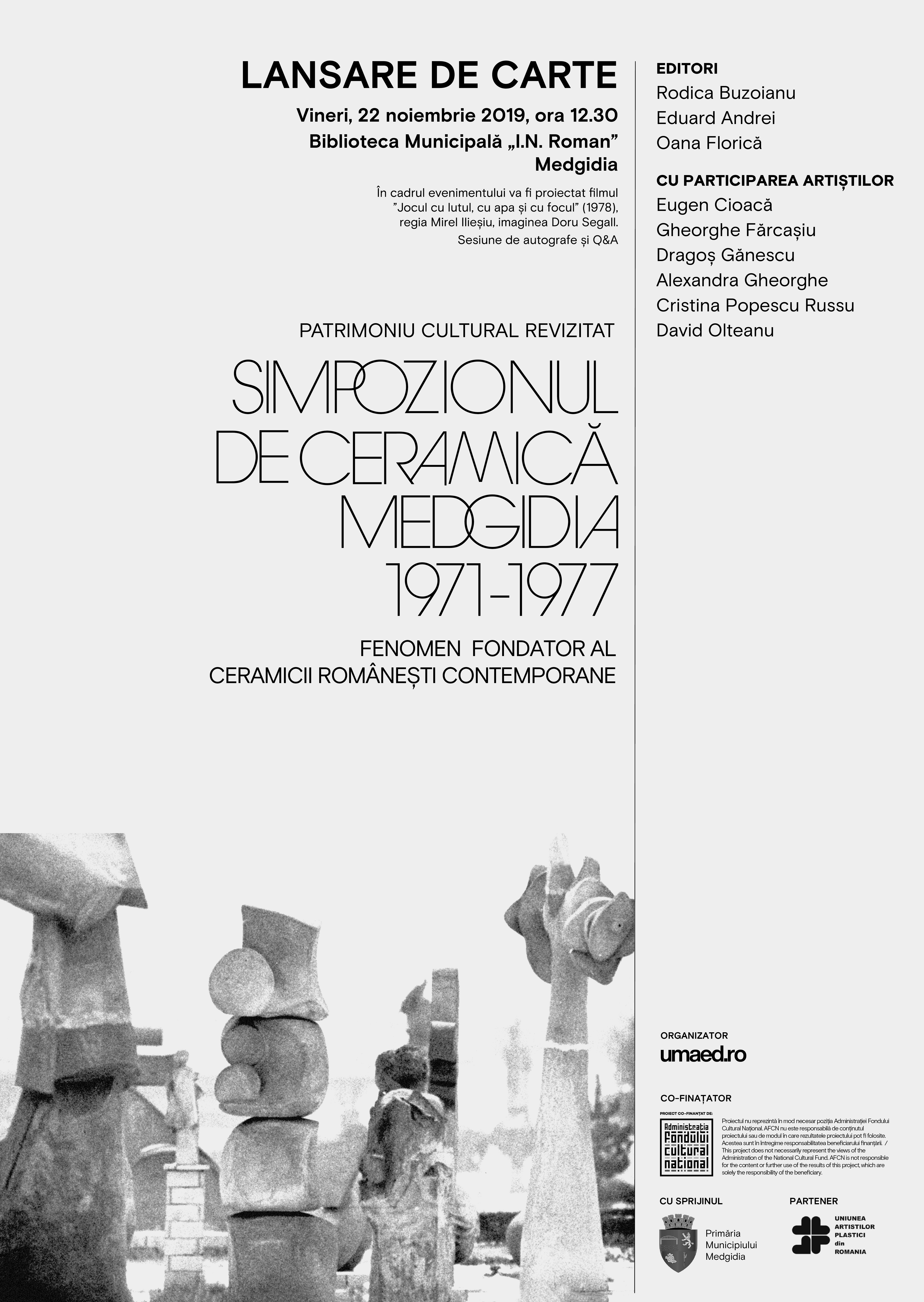MEDGIDIA: Lansare de carte în sala Casei de Cultură ,,I.N. Roman”