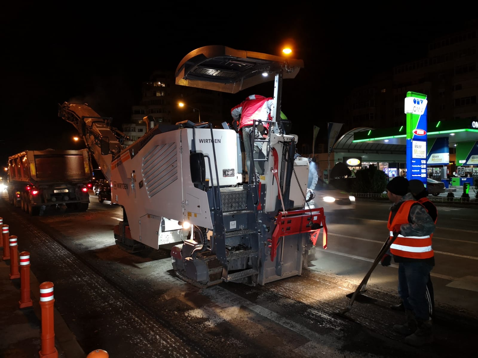 CONSTANȚA: Începe asfaltarea pe o porțiune a bulevardului Tomis