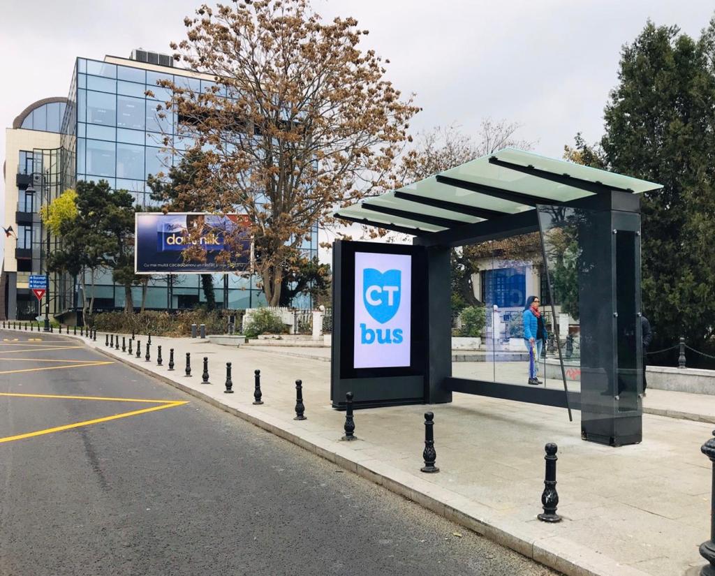 CONSTANȚA: Două stații de autobuz inteligente vor fi amplasate în oraș