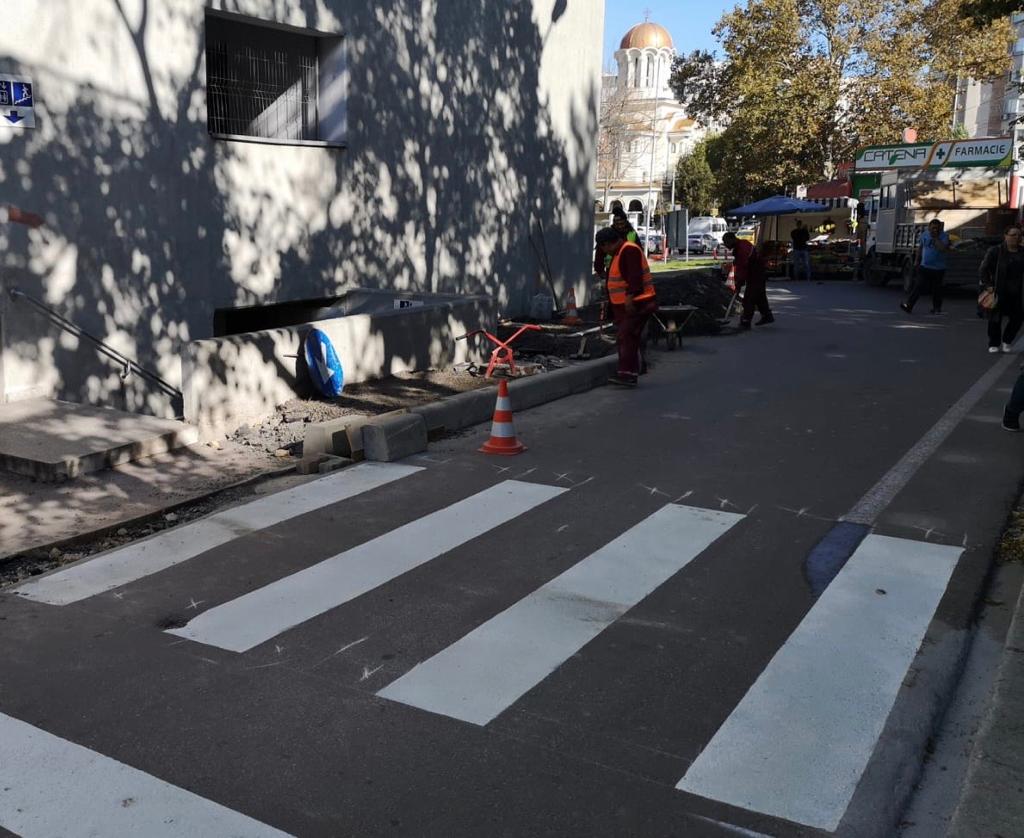 CONSTANȚA: Patru treceri de pietoni noi