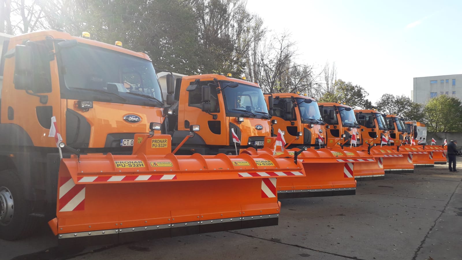 Utilaje noi pentru deszăpezire, în județul Constanța