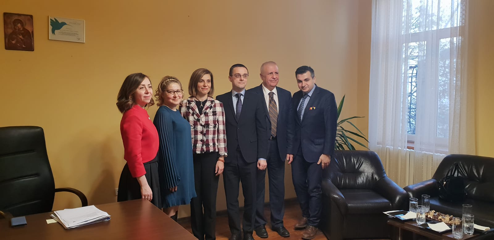 CONSTANȚA: Excelența Sa, Doamna Füsun Aramaz, ambasador al Republicii Turcia, în vizită la sediul Inspectoratului Școlar Județean