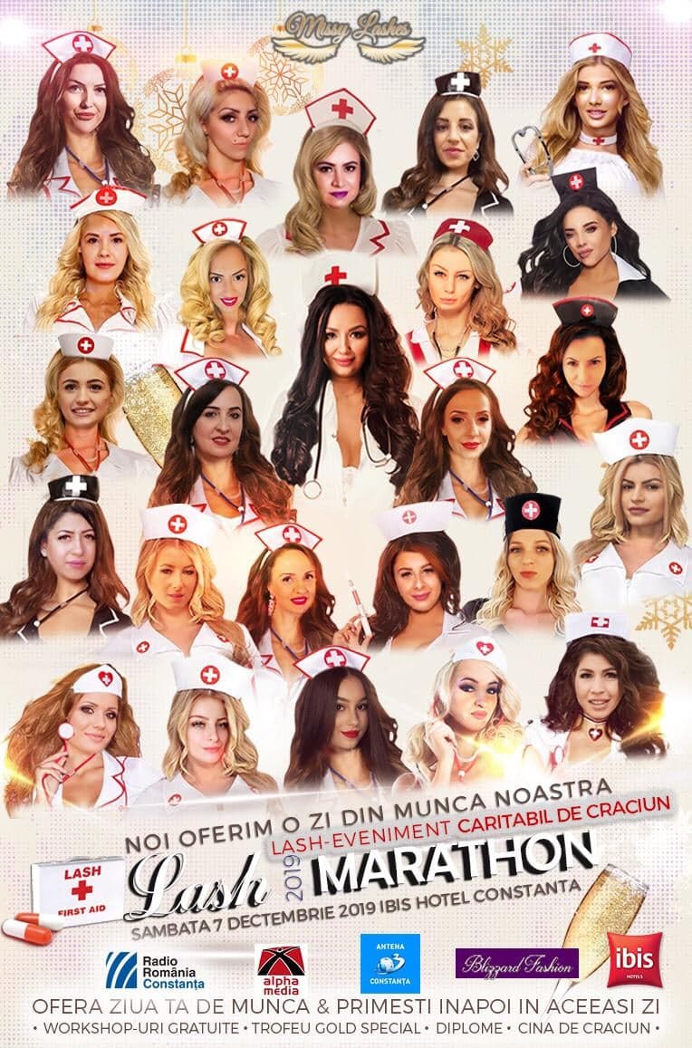 „X-Mas Lash Marathon” – eveniment caritabil, la Constanța
