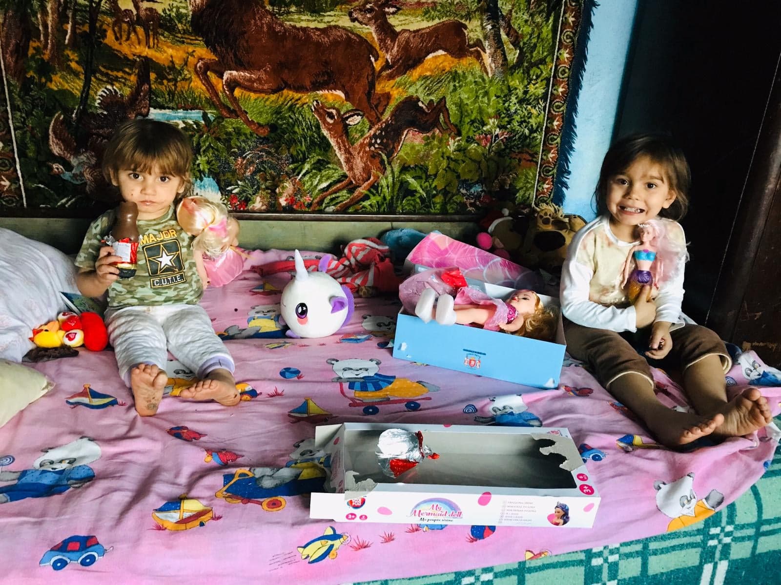 Pentru 8 familii nevoiaşe, din comuna Peştera, sărbătorile de iarnă au venit mai devreme