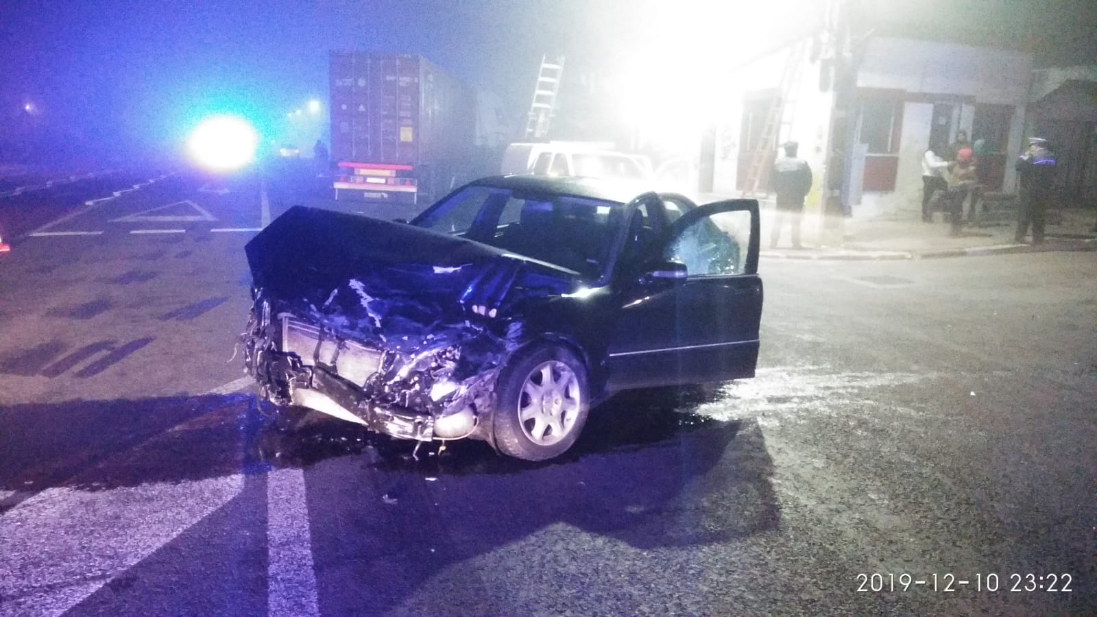 FOTO/Județul Constanța: Accident produs de un bărbat fără permis de conducere