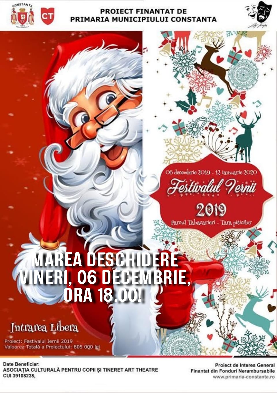 CONSTANȚA: Festivalul Iernii 2019 își deschide porțile