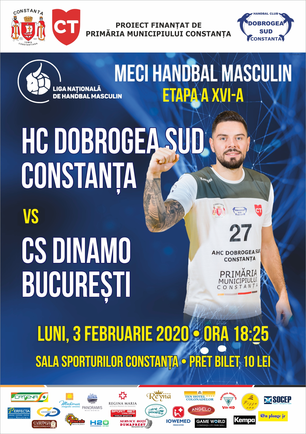 CONSTANȚA: Restricții de circulație în zona Sălii Sporturilor