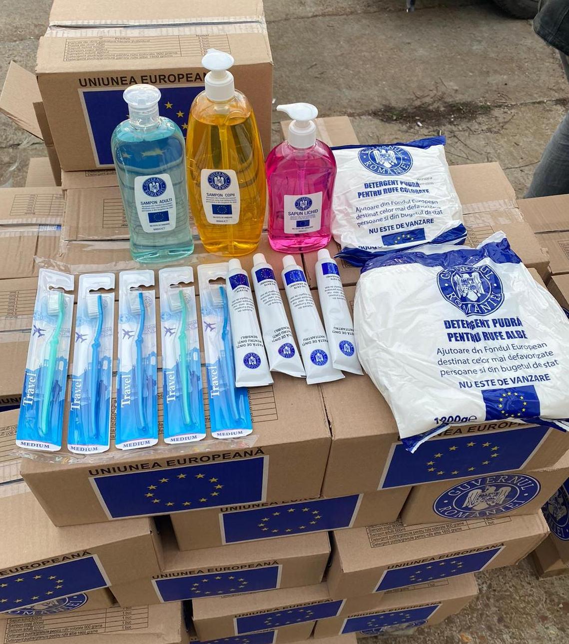 CONSTANȚA: Începe distribuirea ajutoarelor UE