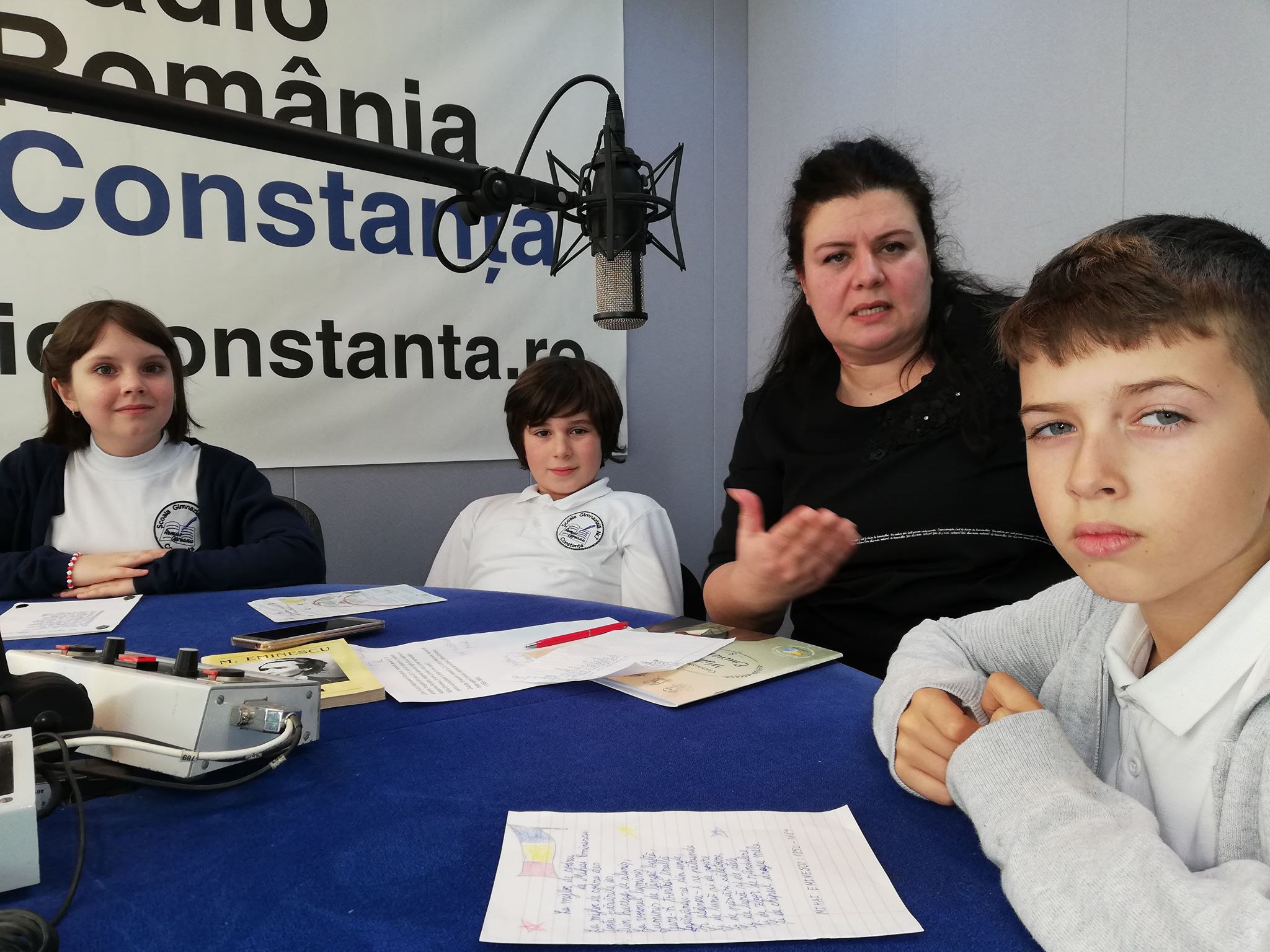 Ziua Culturii Naţionale marcată de copii, la Radio Constanța