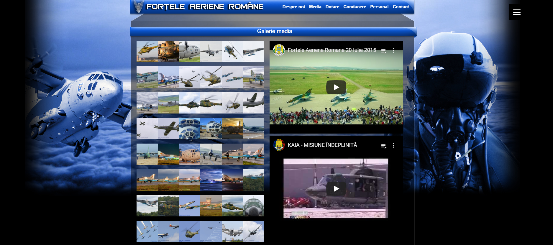 Campanie de promovare a carierei militare în cadrul Forțelor Aeriene Române