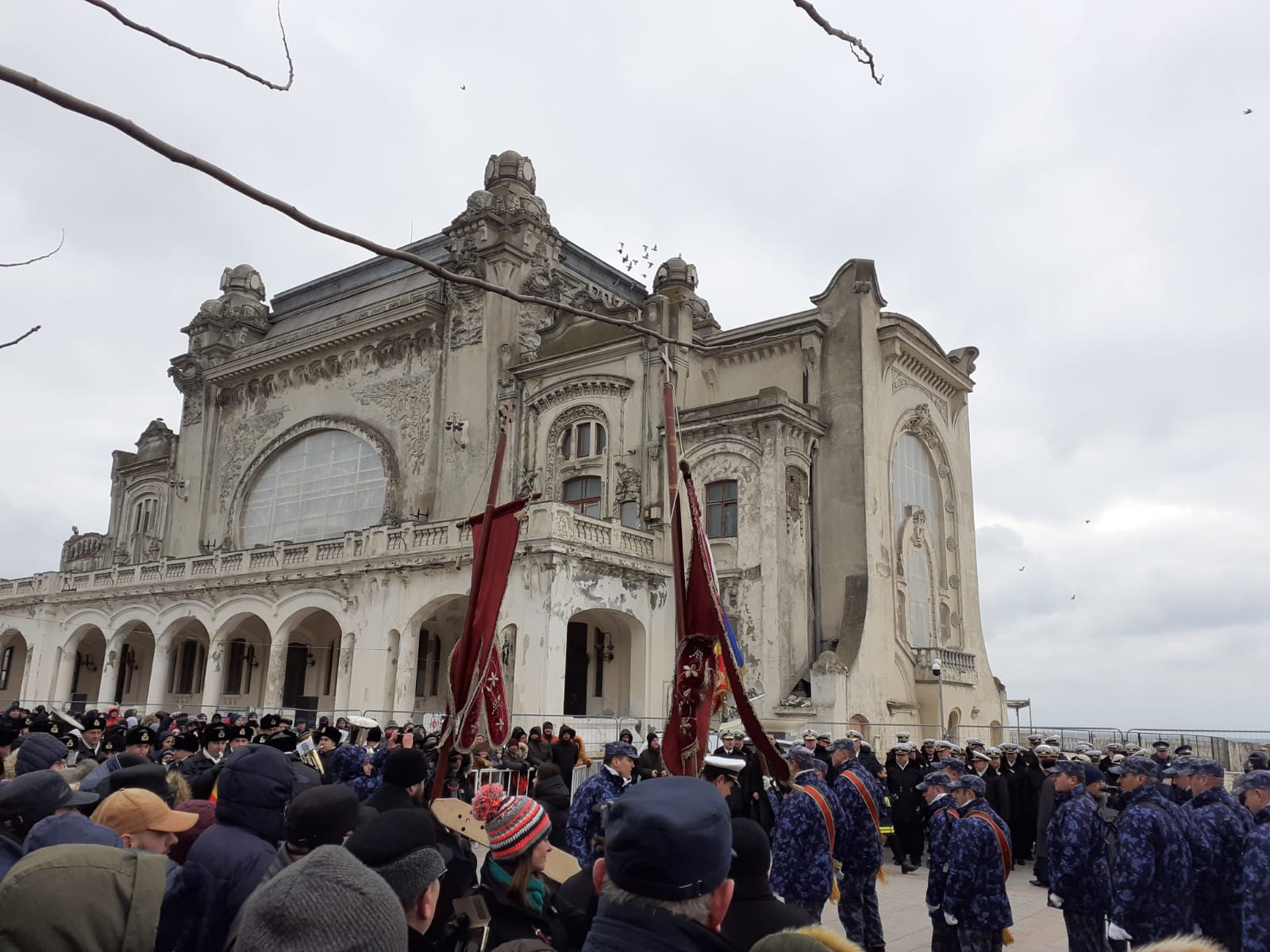 Boboteaza la malul mării. Procesiune religioasă și slujbă pe faleza Cazinoului