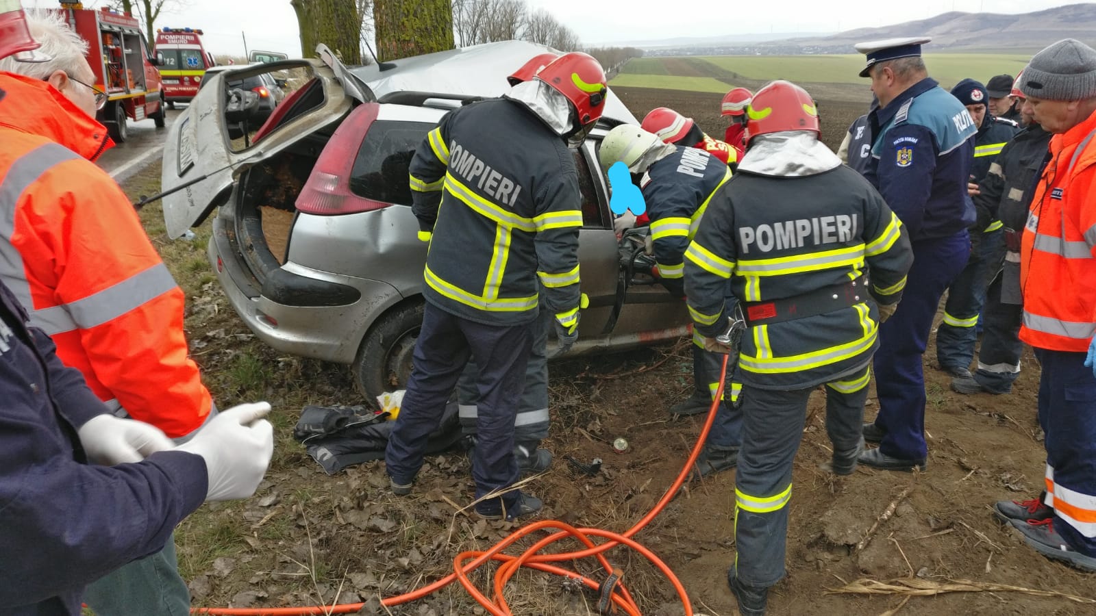 Accident rutier grav pe DJ 222, între Tulcea și Agighiol