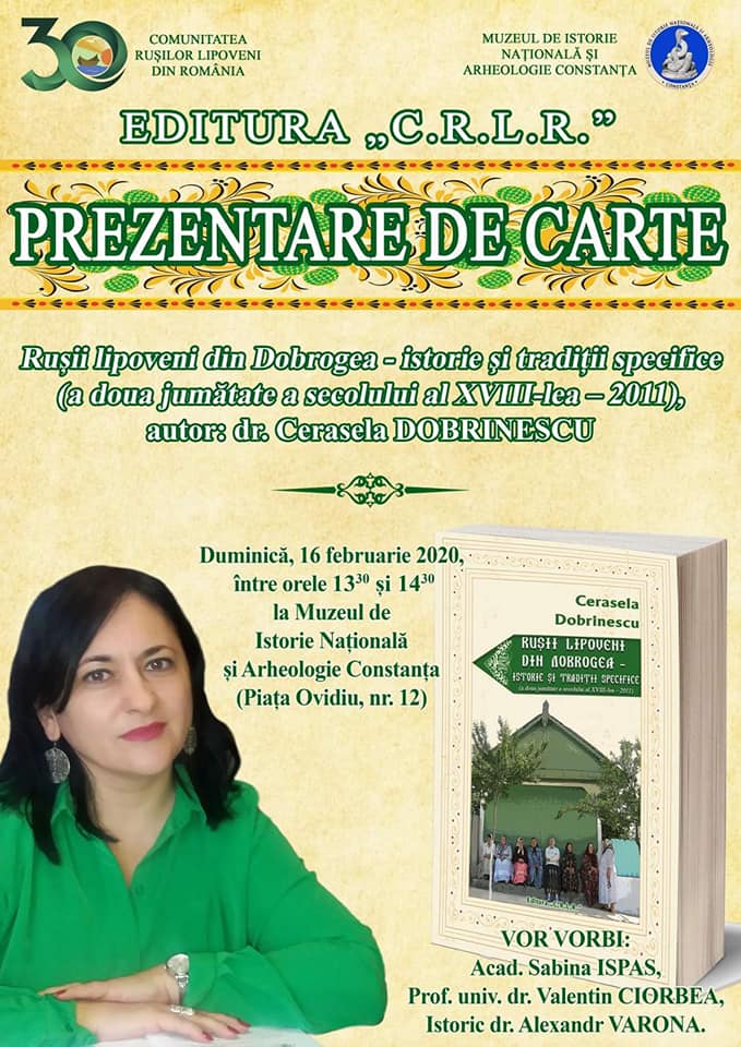 12 februarie, Ziua Comunității Rușilor Lipoveni din România