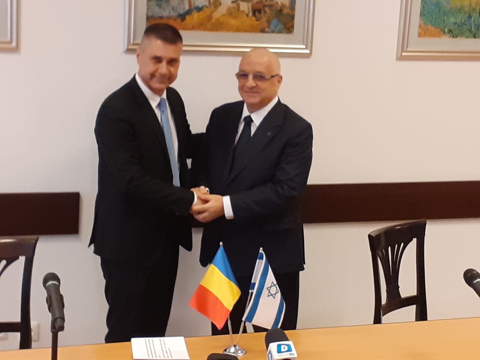 Excelența Sa Ambasadorul Statului Israel în România a efectuat o vizită de lucru la RAJA
