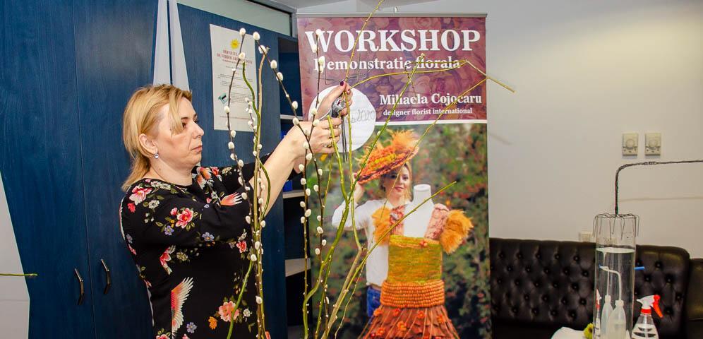 Astăzi, la Radio Constanța: Designerul floral internațional Mihaela Ana Cojocaru, în emisiunea „Atelier urban“