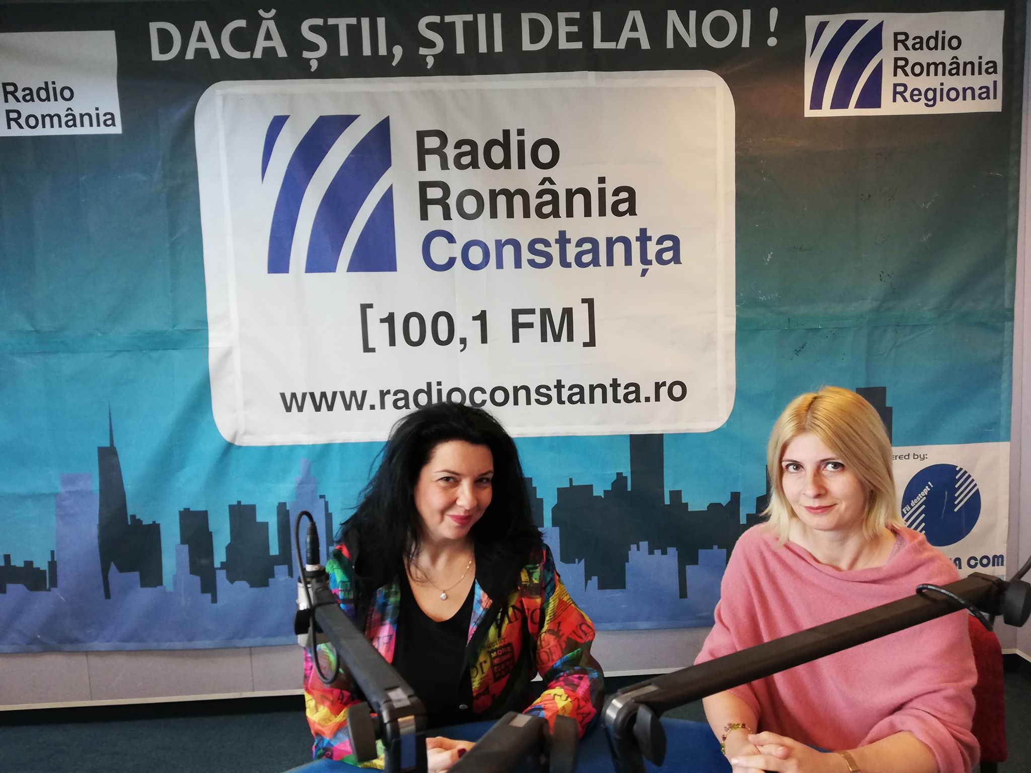 ATELIER URBAN | Profesoarele de Limba Italiană, Iuliana David și Angela Doicescu, invitate în studioul Radio Constanța