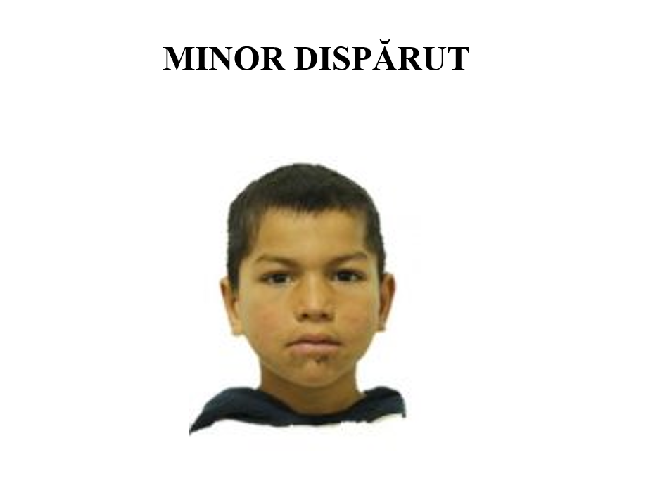 Un minor a fost dat dispărut! Dacă l-ați văzut, anunțați autoritățile