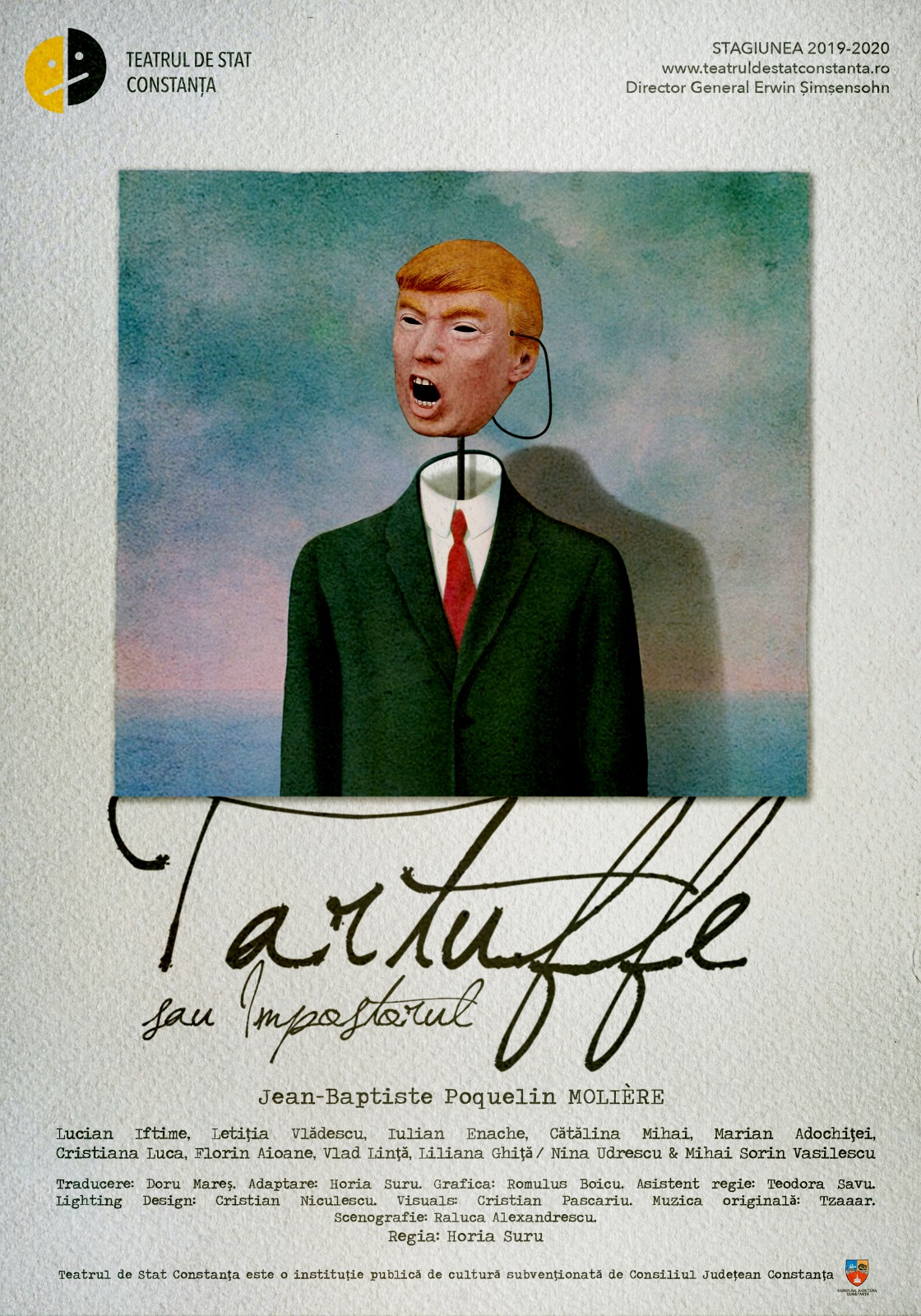 Teatrul de Stat Constanța: „Tartuffe sau Impostorul” de J.B.P.Moliere