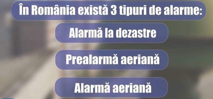 Un nou exercițiu „Miercurea alarmelor“. Sirenele vor suna începând cu ora 10:00