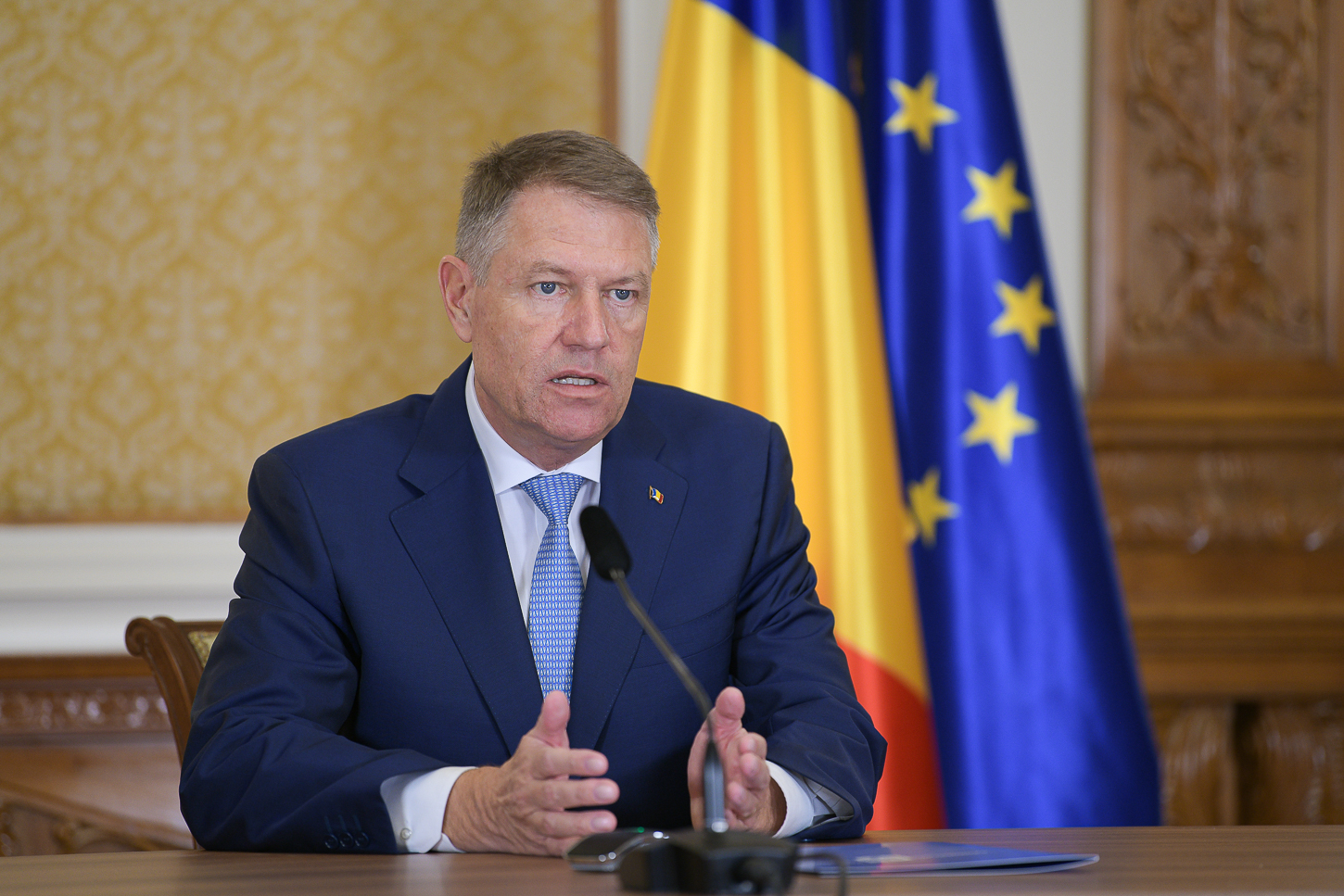 Iohannis, managerilor de spitale: Asigurarea condiţiilor pentru garantarea serviciilor medicale către pacienţi, cu protejarea personalului medical