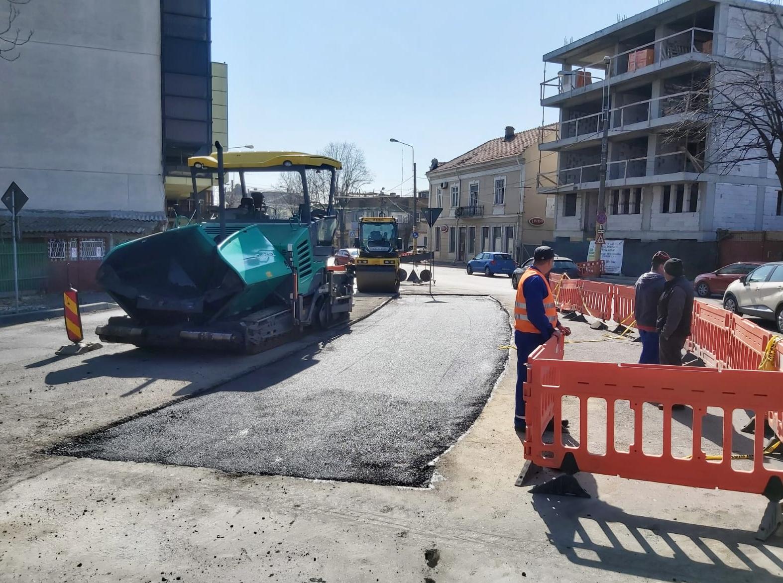 CONSTANȚA: Un nou sens giratoriu pe bulevardul Mamaia – FOTO
