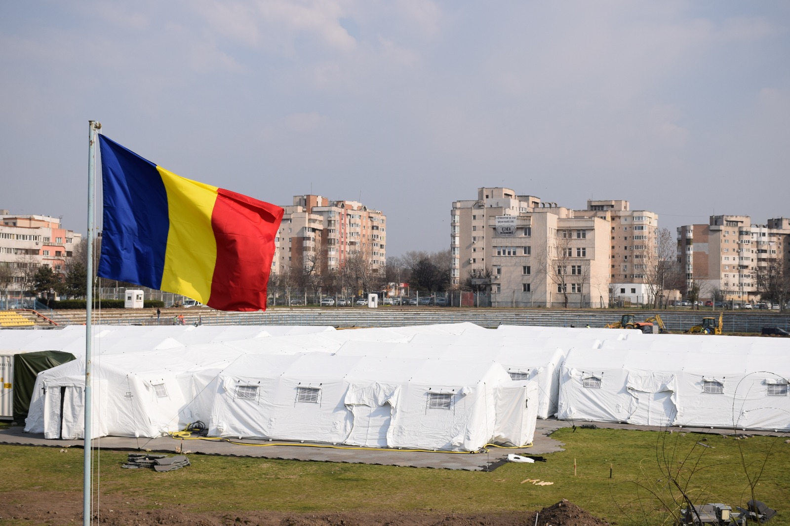CONSTANȚA: Spitalul militar modular a fost instalat