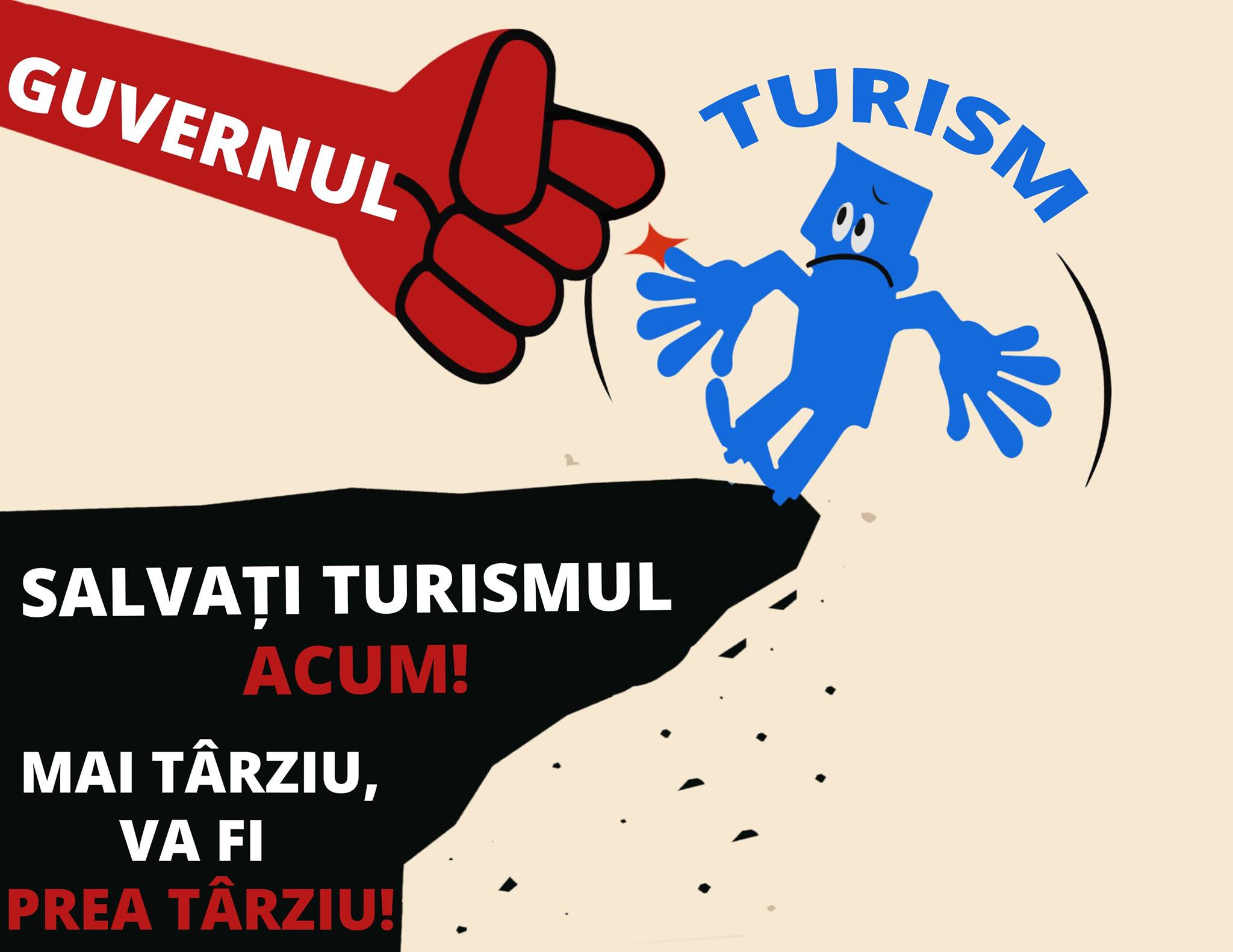 Protest online al lucrătorilor din turism