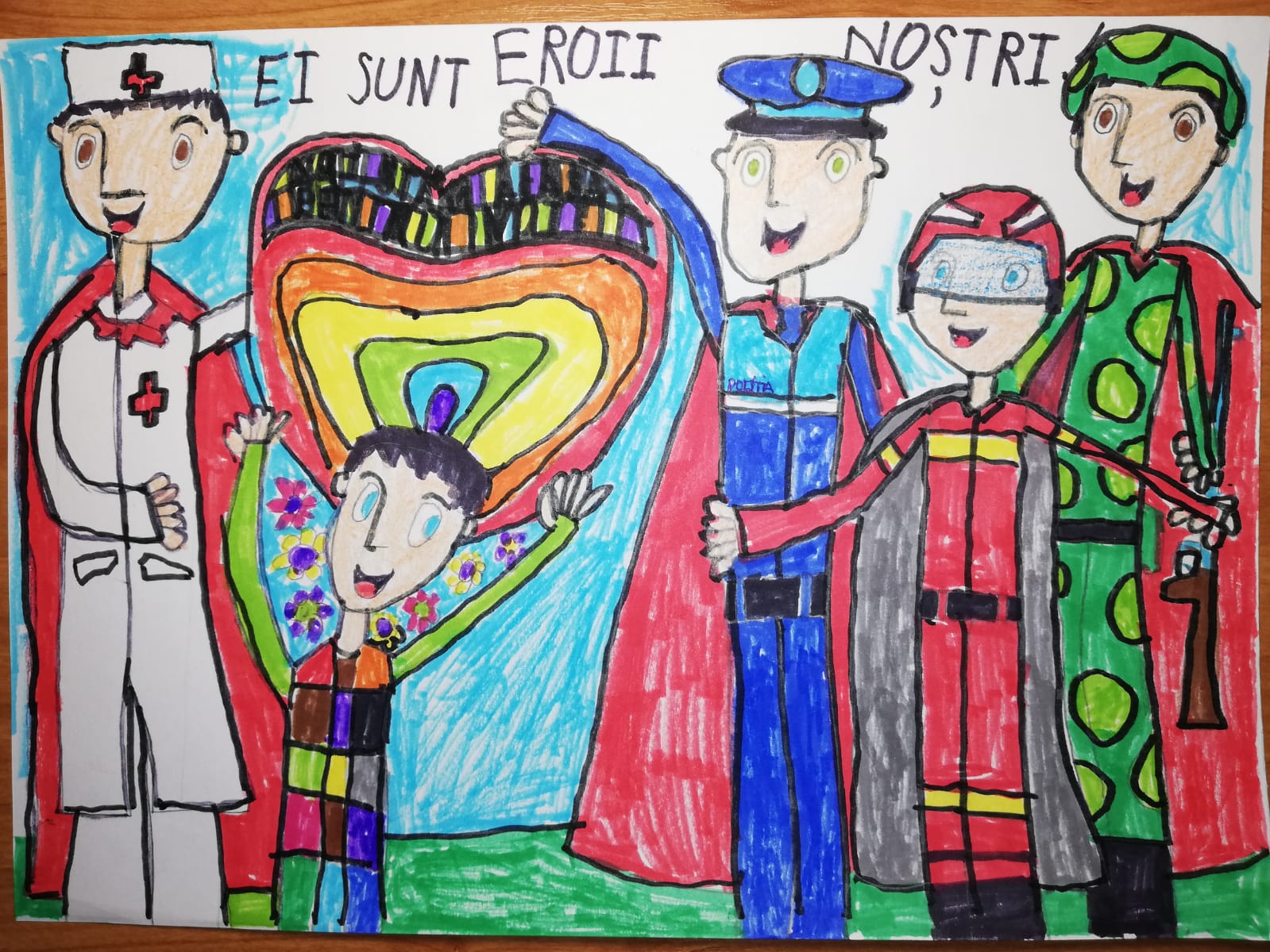 #Eisunteroiinoștri – expoziție virtuală a elevilor din Constanța