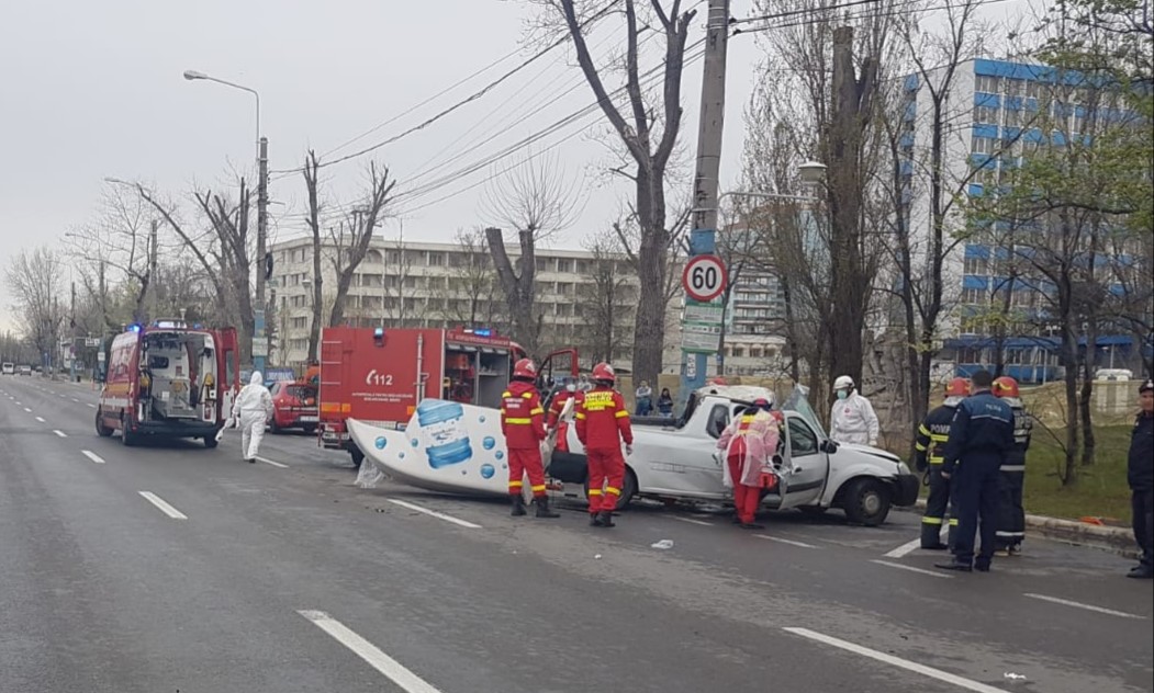 Accident rutier în staţiunea Mamaia