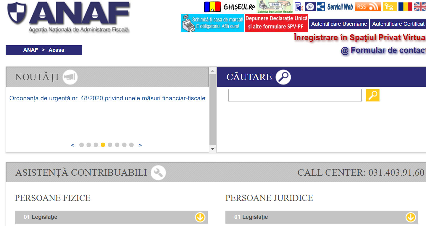 ANAF recomandă folosirea mijloacelor de comunicare la distanță în relația cu publicul
