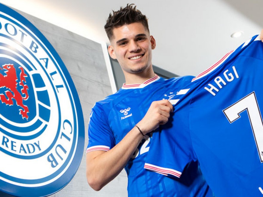 Ianis Hagi a semnat un nou contract cu Glasgow Rangers