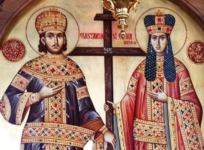 Aproape 1,8 milioane de români își sărbătoresc onomastica de Sfinții Constantin și Elena