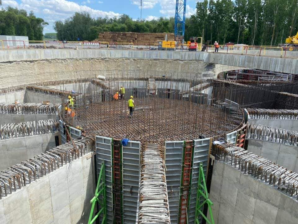 Lucrările la podul peste Dunăre sunt în grafic. Construcţia nu a fost afectată de epidemia de COVID-19