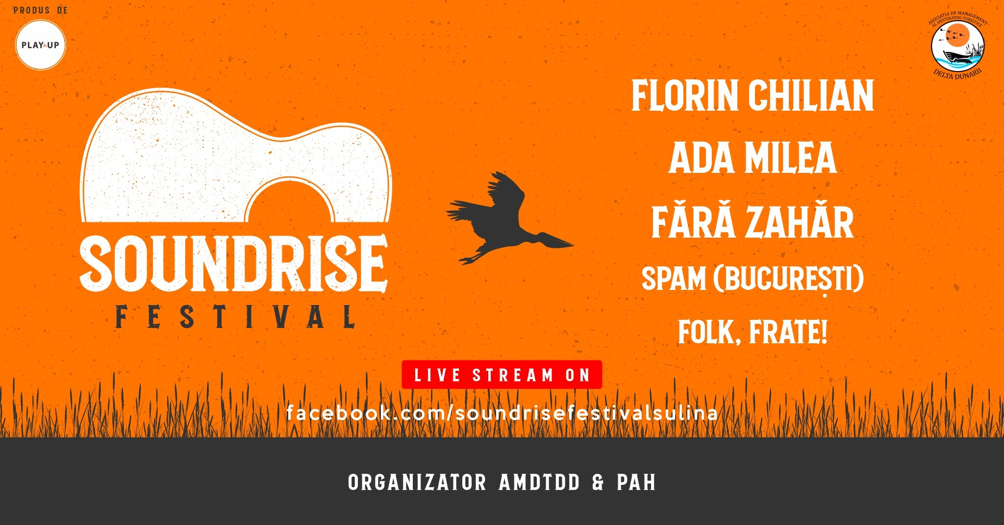 LIVE: Florin Chilian, Ada Milea, Fără Zahăr, SPAM şi Folk Frate la prima sesiune a SOUNDRISE FESTIVAL