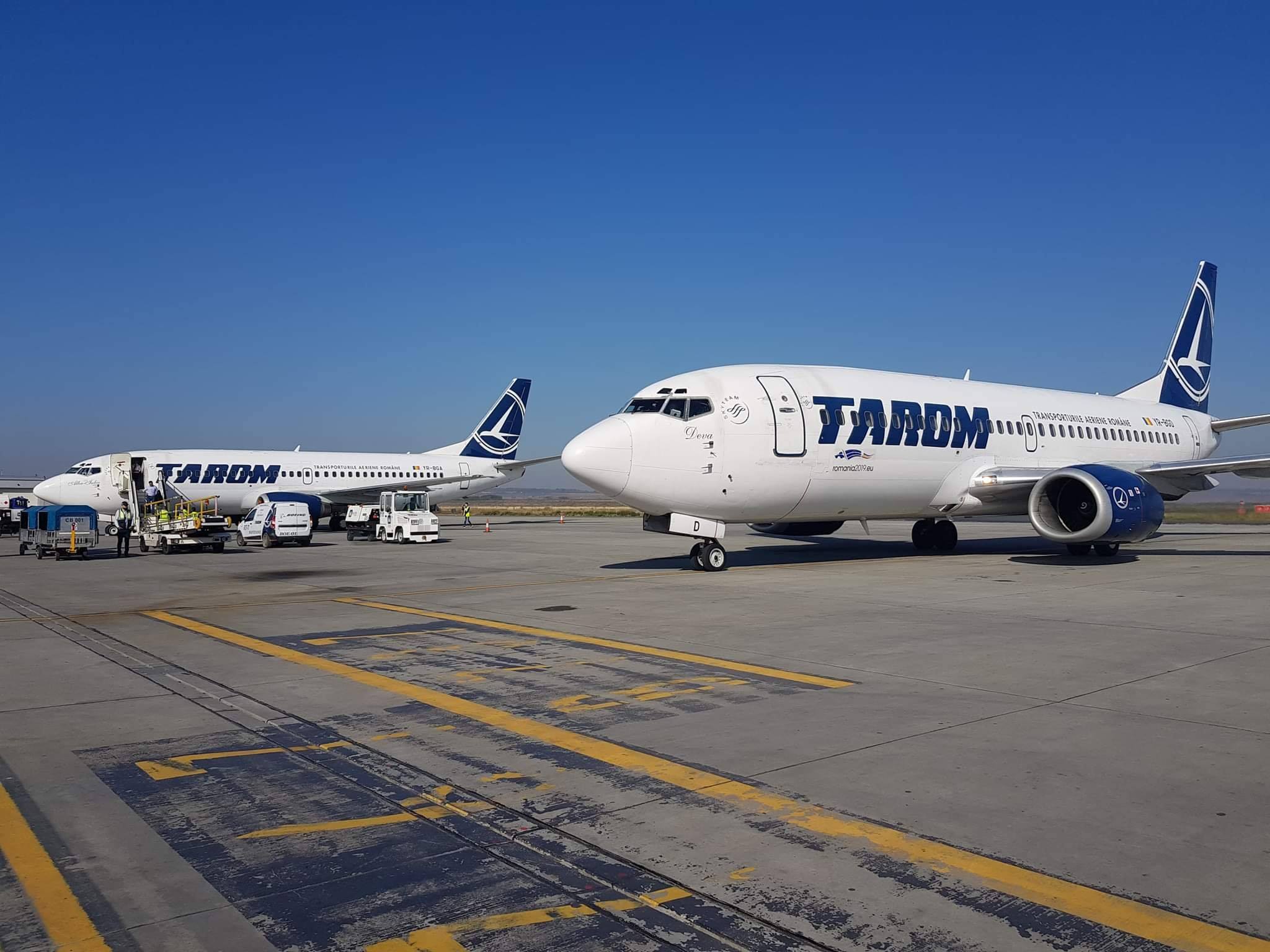 TAROM introduce marţi zboruri din Bucureşti spre Roma, Milano şi retur
