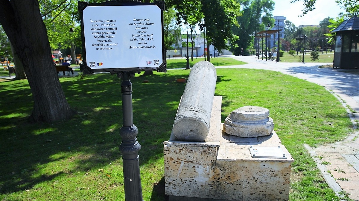 CONSTANȚA: Panouri informative în Parcul Arheologic