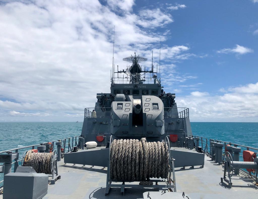 Peste 800 de marinari militari români se instruiesc în Marea Neagră