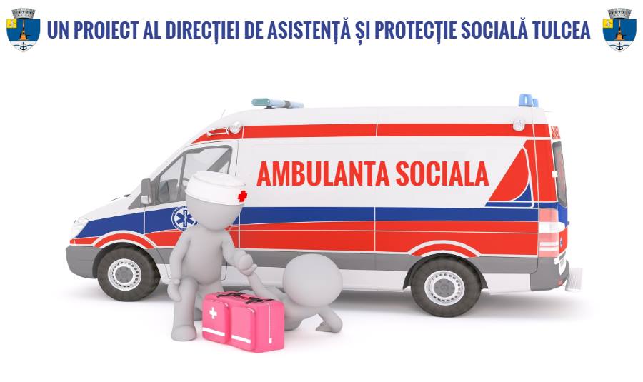 „Ambulanța socială” din Tulcea ar putea funcționa din toamnă