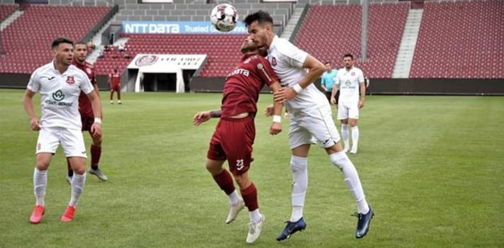 CFR Cluj a câștigat amicalul cu FC Hermannstadt