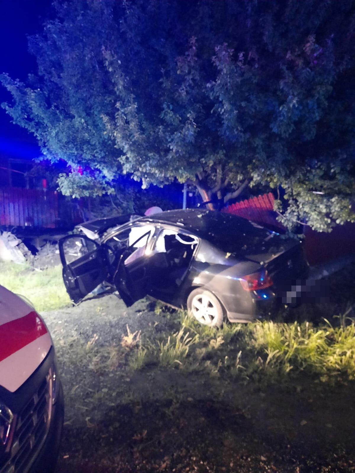 TULCEA/FOTO: Două accidente rutiere cu victme încarcerate. Un bărbat a decedat