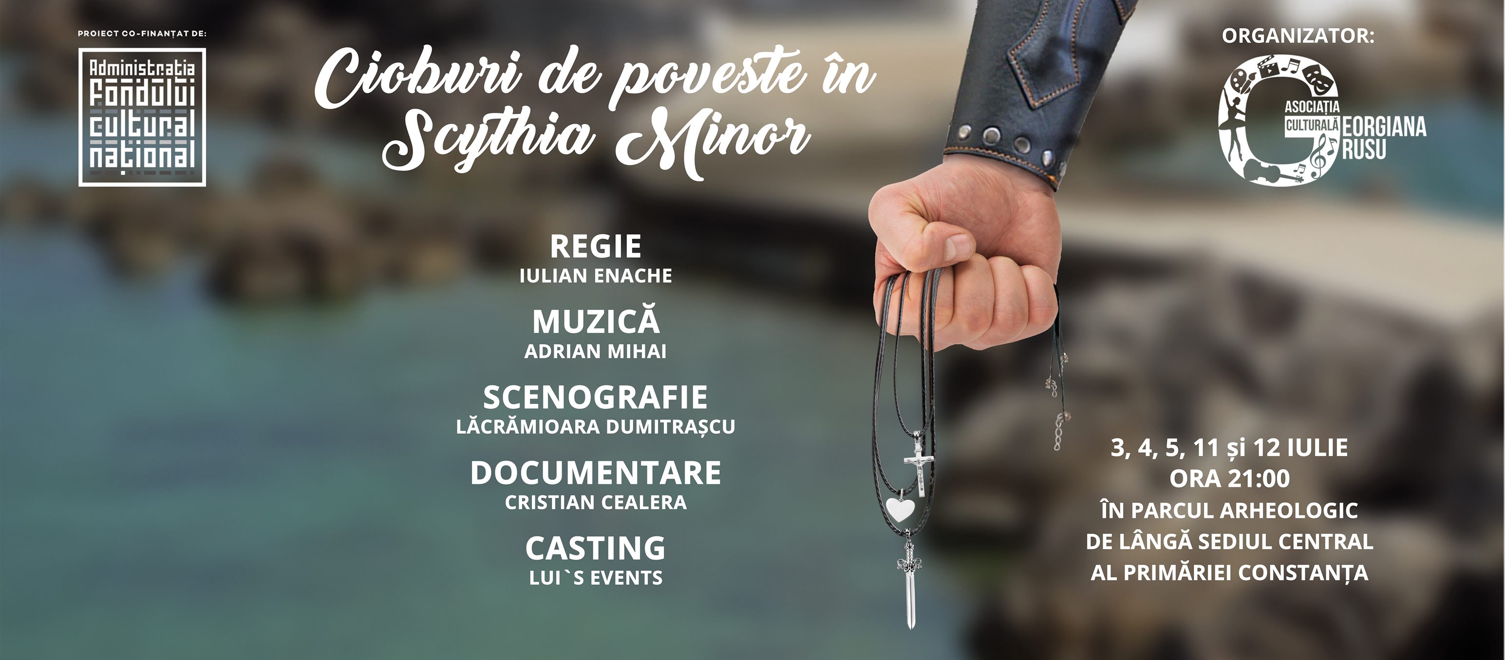 CONSTANȚA: Cinci seri de teatru în Parcul Arheologic, despre locuitori ai Tomisului de acum două milenii