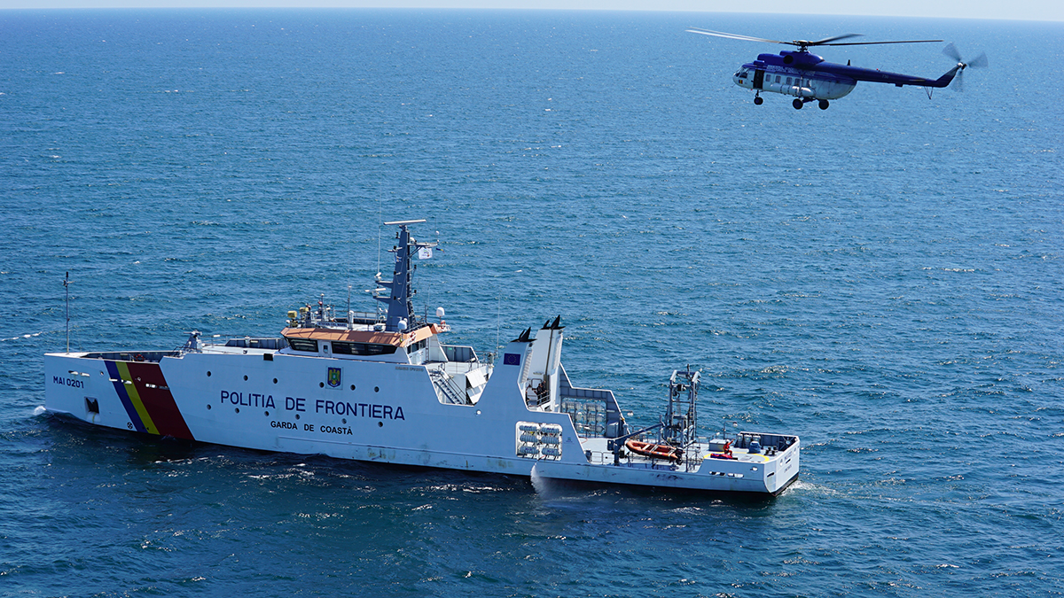 Garda de Coastă participă la Operațiunea Maritimă cu Scopuri Multiple în Marea Neagră (MMO Black Sea 2020)
