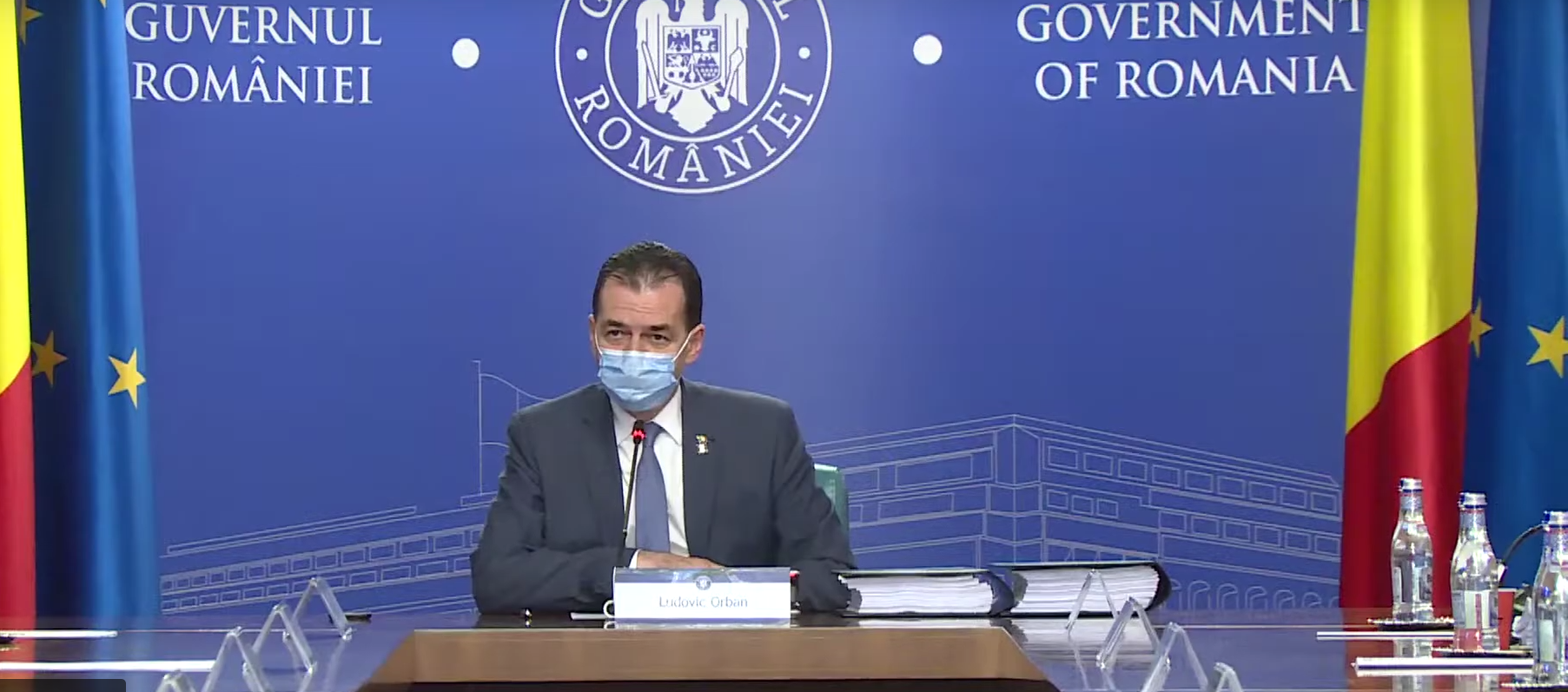 Ludovic Orban, despre obligativitatea purtării măştii: Dacă va creşte numărul de infectări, se poate ajunge şi la această situaţie