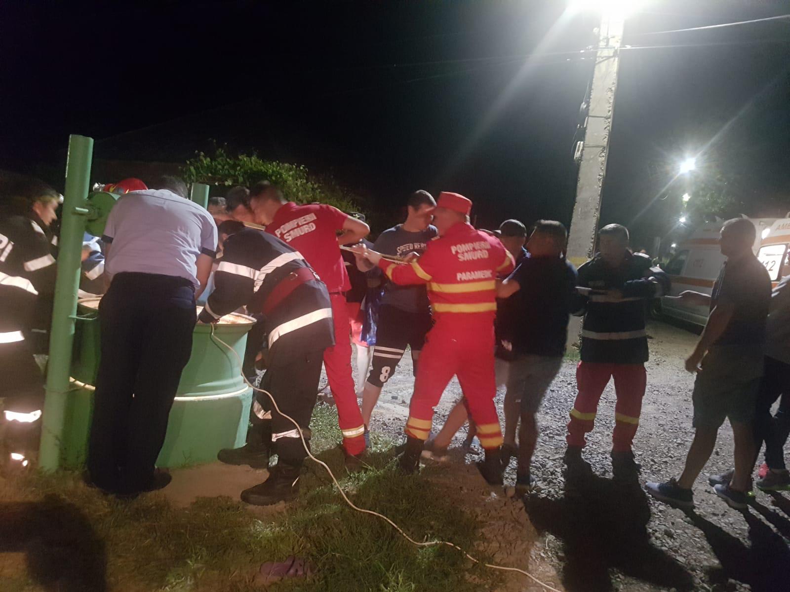 TULCEA: Femeie căzută în fântână. Intervenție ISU Delta Tulcea