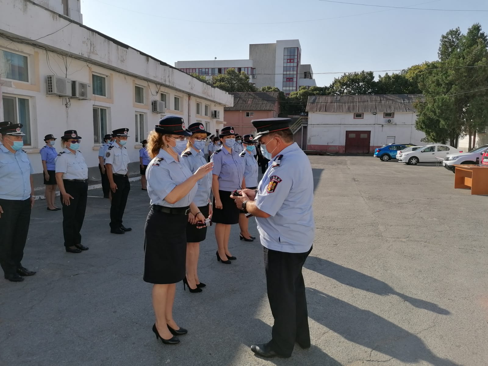 CONSTANȚA: 75 de pompieri au fost înaintați în grad