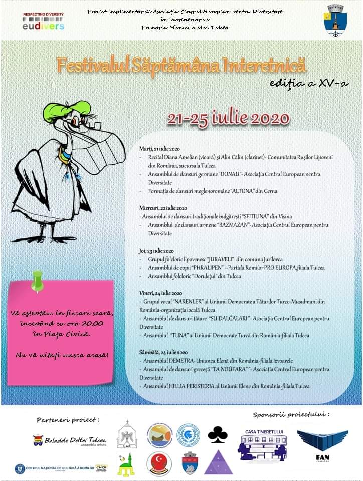 TULCEA: Festivalul Săptămâna interetnică, în centrul municipiului