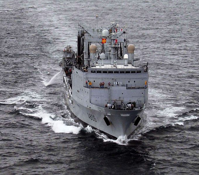 Nava militară franceză de comandament şi sprijin logistic „Var“ – escală la Constanţa