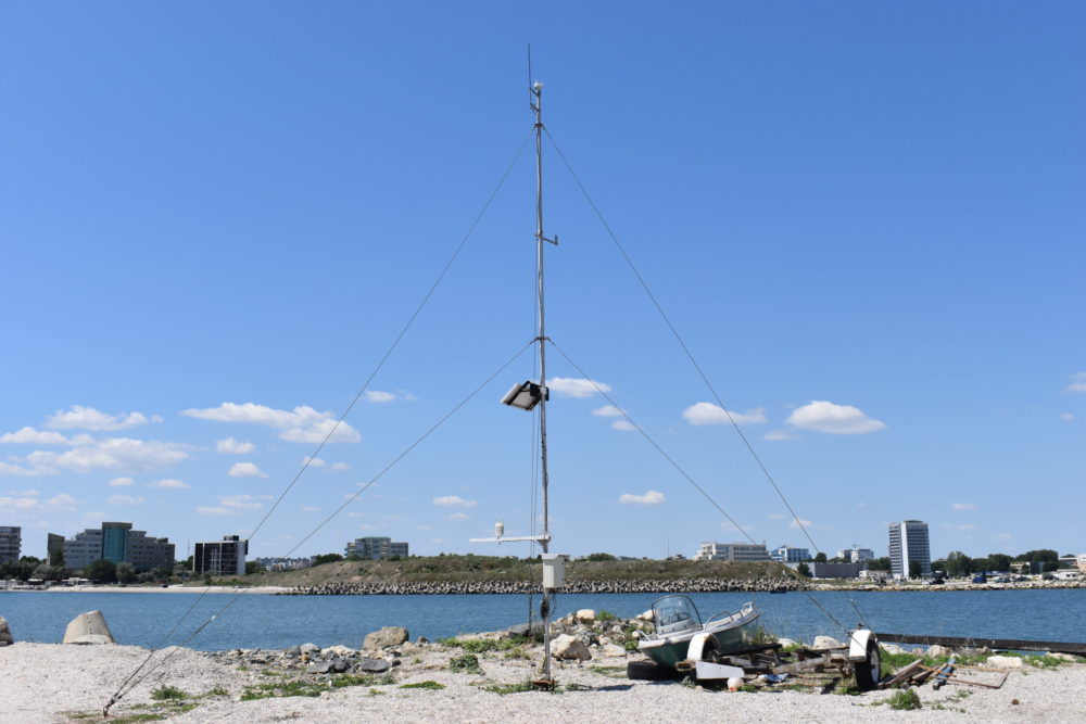 Stație meteo nouă pentru stațiunea Mamaia, amplasată pe digul de la Pescărie